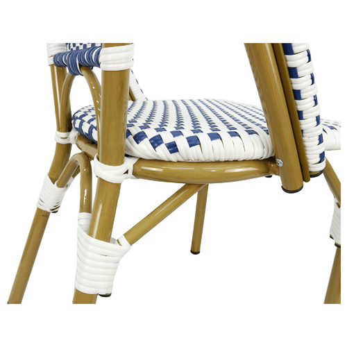 Naturally Provinicial Jacques Aluminium Outdoor Dining Chairs | Temple ...