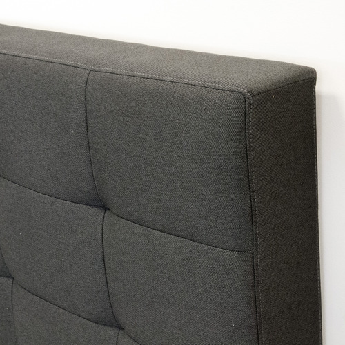 Charcoal Leucippus Wooden Platform Bed