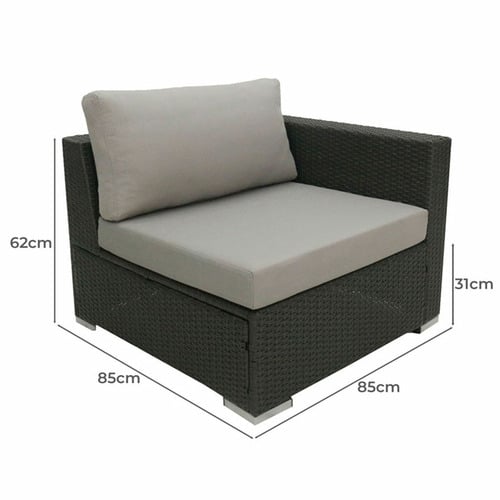 Kate Outdoor Left Corner Lounge Chair