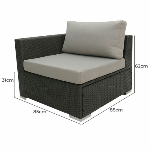 Kate Outdoor Right Corner Lounge Chair