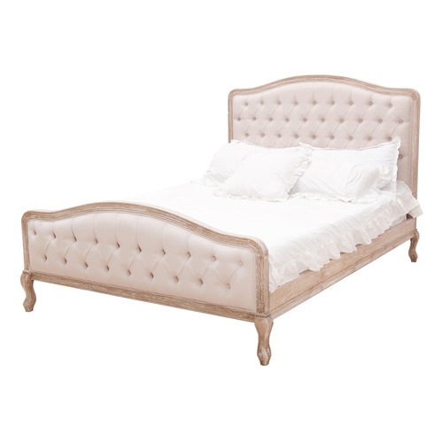 Sorin Oak Wood Bed Frame