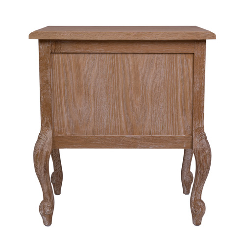 Tania Oak Wood Bedside Table