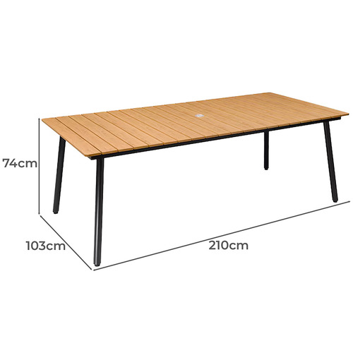 8 Seater Ganesh Outdoor Dining Table