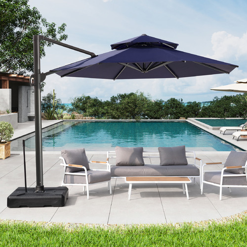 3.5m Kensley Round Cantilever Umbrella