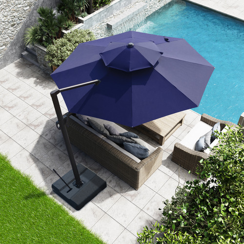 3.5m Kensley Round Cantilever Umbrella