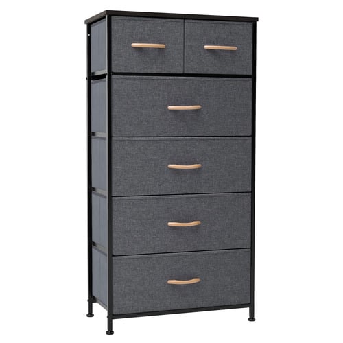 Dark Grey 6 Isobelle Drawer Chest