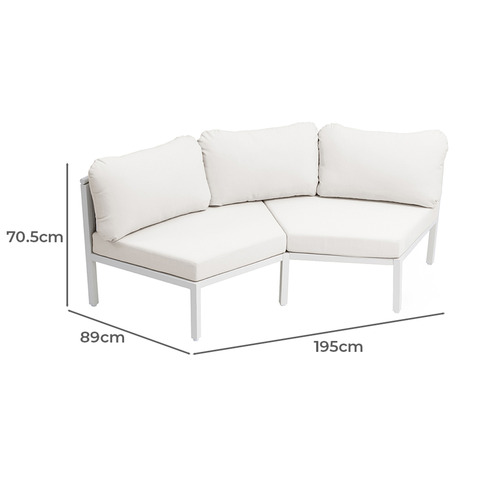 2 Seater Munoz Outdoor Sofa