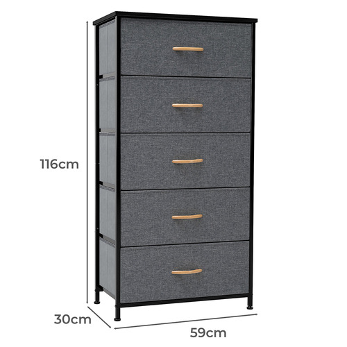 Isobelle 5 Drawer Chest