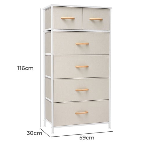 Isobelle 6 Drawer Chest