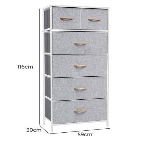 Isobelle 6 Drawer Chest