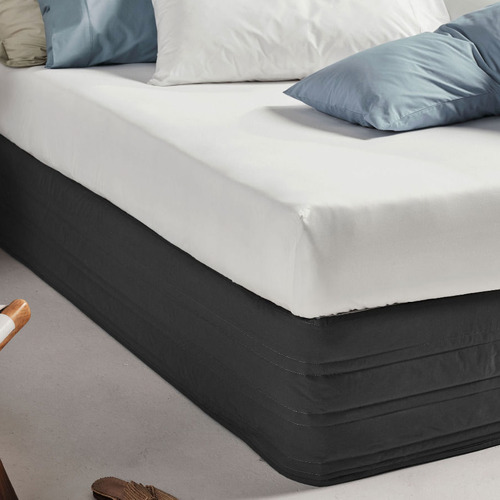 Linen House Vienna Cotton Quilted Bed Valance & Reviews Temple & ster