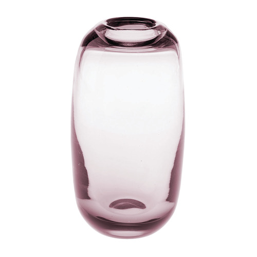 Linen House Purple Rita Glass Vase | Temple & Webster