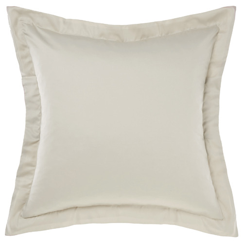 Taupe Augusta Cotton European Pillowcase