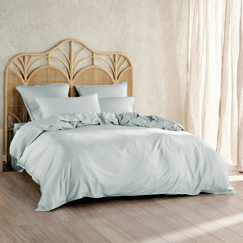 Linen House Sky Nara Bamboo & Cotton Quilt Cover Set Temple & ster