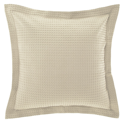 Deluxe Waffle Cotton European Pillowcase Temple & ster