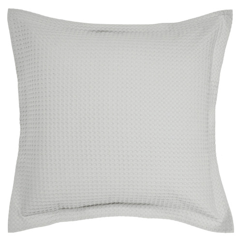 Deluxe Waffle Cotton European Pillowcase | Temple & Webster