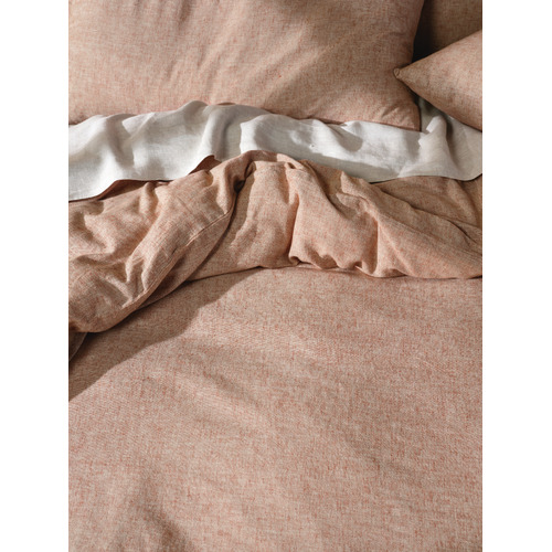 Rust Hemp Triblend Quilt Cover Set