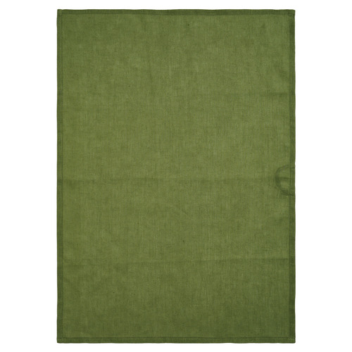 Moss Nimes Linen Teatowel