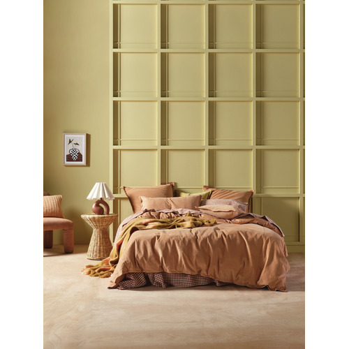 Den Caramel Quilt Cover Set