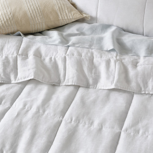 White Nimes Coverlet