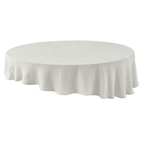 Nimes Round Linen Tablecloth