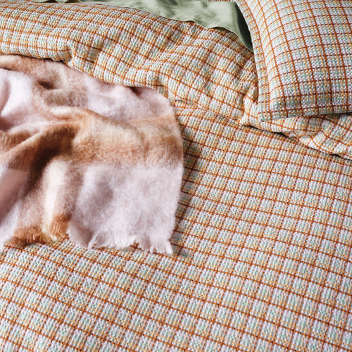 Clay Highland Cotton Quilt Cover Set