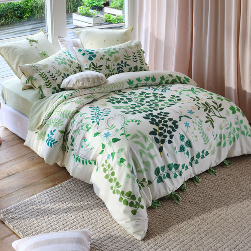 Lilly Cotton Sateen Quilt Cover Set