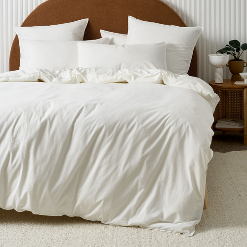 Snow Terra Organic Cotton Quilt Cover Set