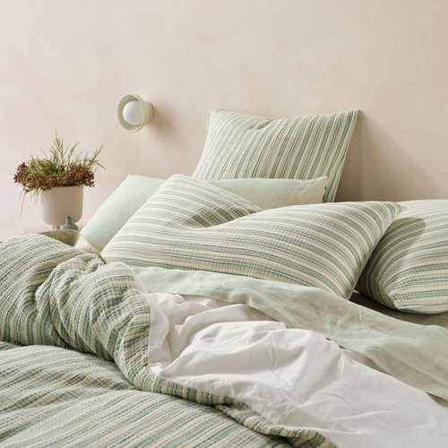 Leaf Majorca Cotton Quilt Cover Set