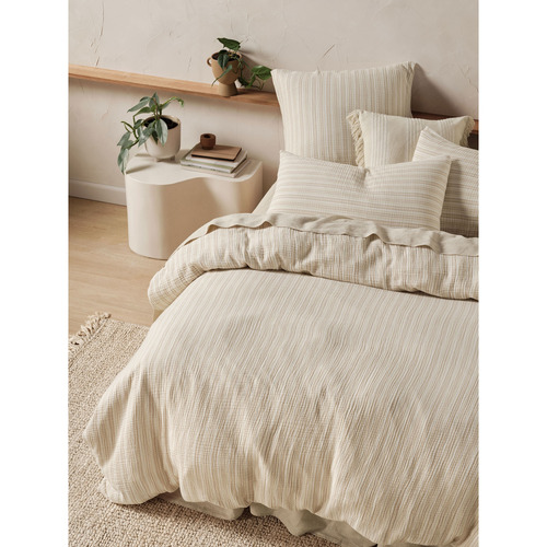 Natural Majorca Cotton Quilt Cover Set