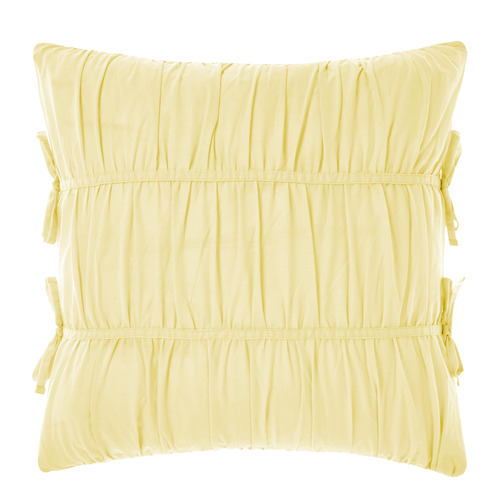 Layla Cotton European Lemon Cushion