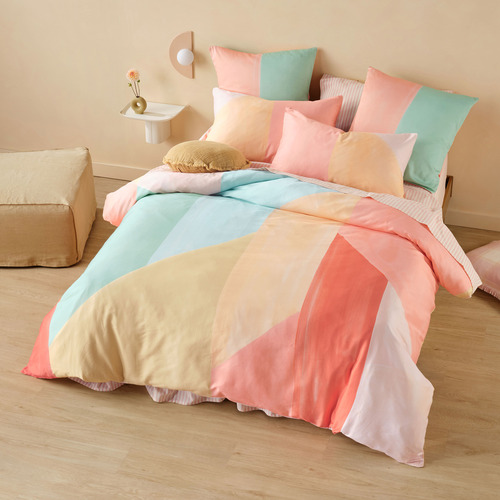 Quinne Cotton Sateen Quilt Cover Set