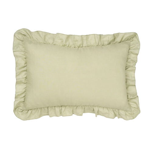 Nimes Ruffle Linen Cushion
