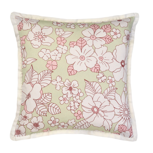 Poppy Cotton Sateen Cushion