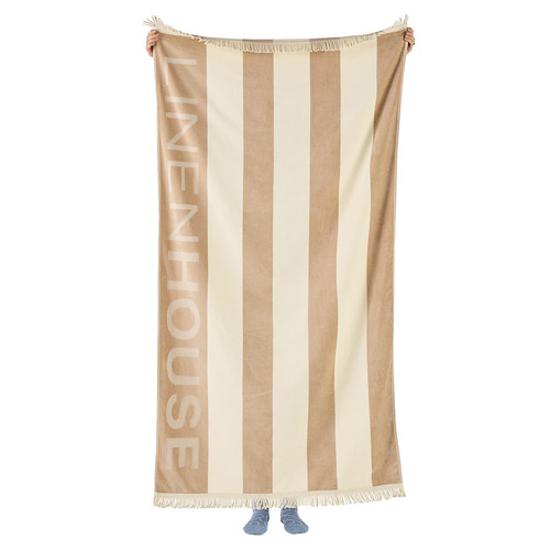 Cotton Velour Beach Towel