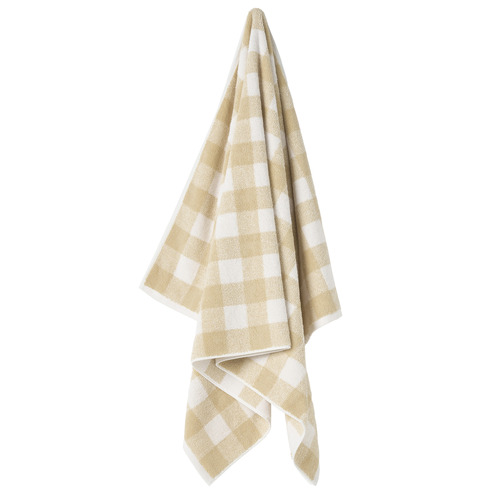 Flinders Check Cotton Bathroom Towel