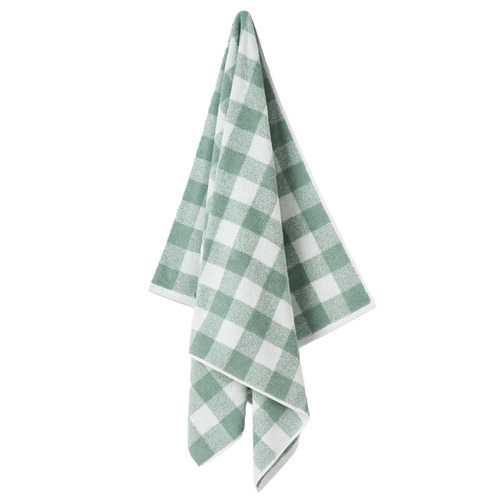 Flinders Check Cotton Bathroom Towel