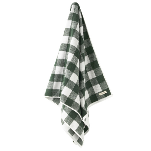 Flinders Check Cotton Bathroom Towel