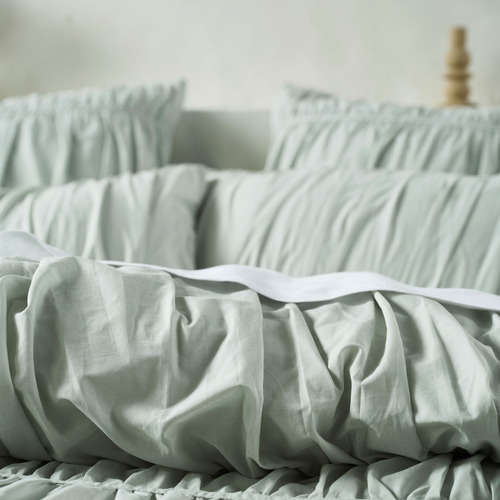 Layla Cotton Voile Quilt Cover Set