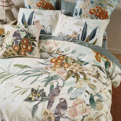 Eucalyptus Garden Cotton Sateen Quilt Cover Set