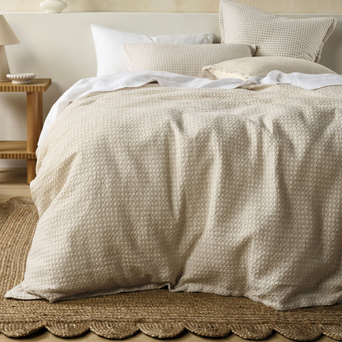 Oat Cotswold Cotton Quilt Cover Set