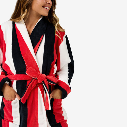 Plush Cotton Bath Robe