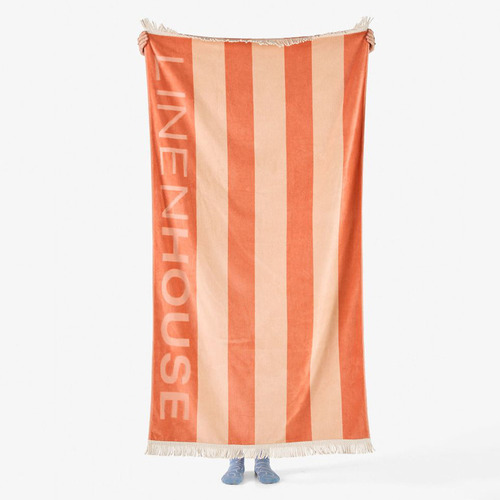 Cotton Velour Beach Towel