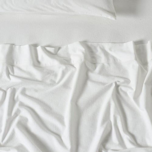 Flannelette Plain-Dyed Cotton Sheet Set