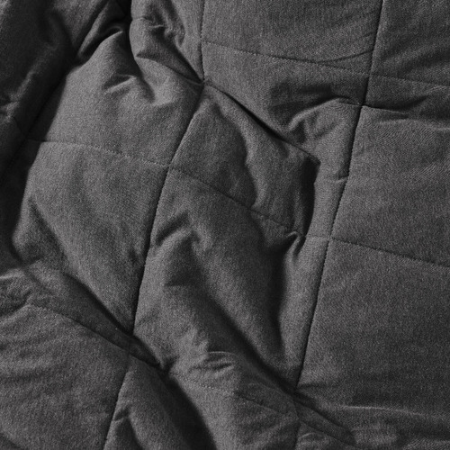 Charcoal Ryland Jersey Cotton Quilt Cover Set