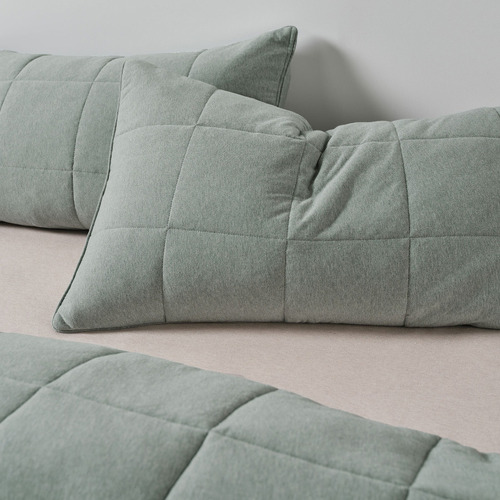 Eucalyptus Ryland Jersey Cotton Quilt Cover Set