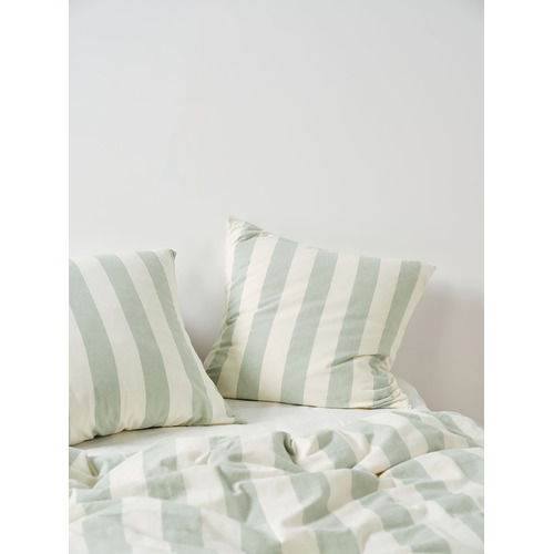 Vintage-Stripe-Cotton-and-Linen-European-Pillowcase