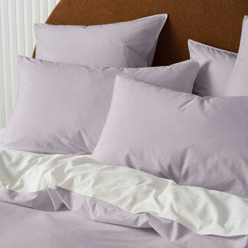 Lavender Terra Cotton Quilt Cover Set