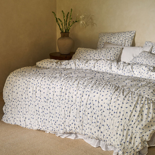 Floral Layla Cotton Quilt Cover Set