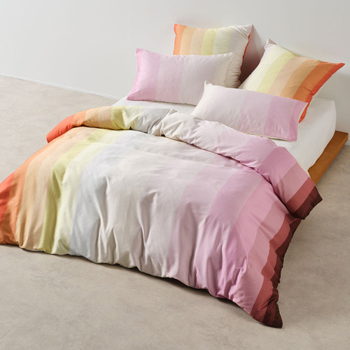 Bubblegum Sunrise Cotton Sateen Quilt Cover Set